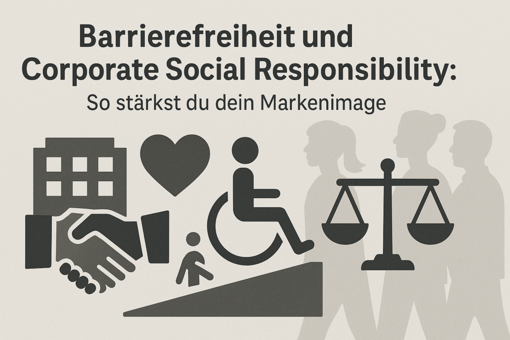 Barrierefreiheit und Corporate Social Responsibility: So stärkst du dein Markenimage