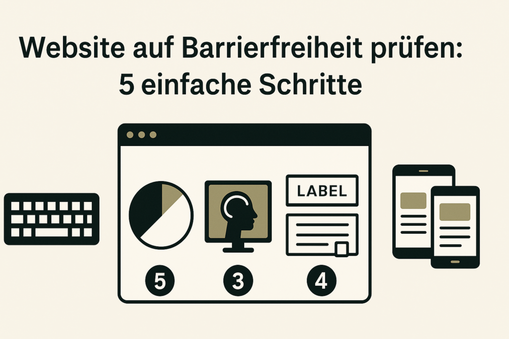 Website auf Barrierefreiheit prüfen